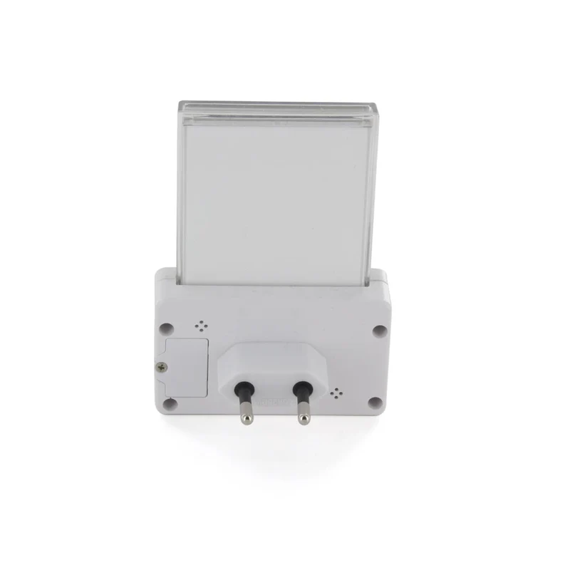 Veilleuse enfichable horloge + batterie - Chacon