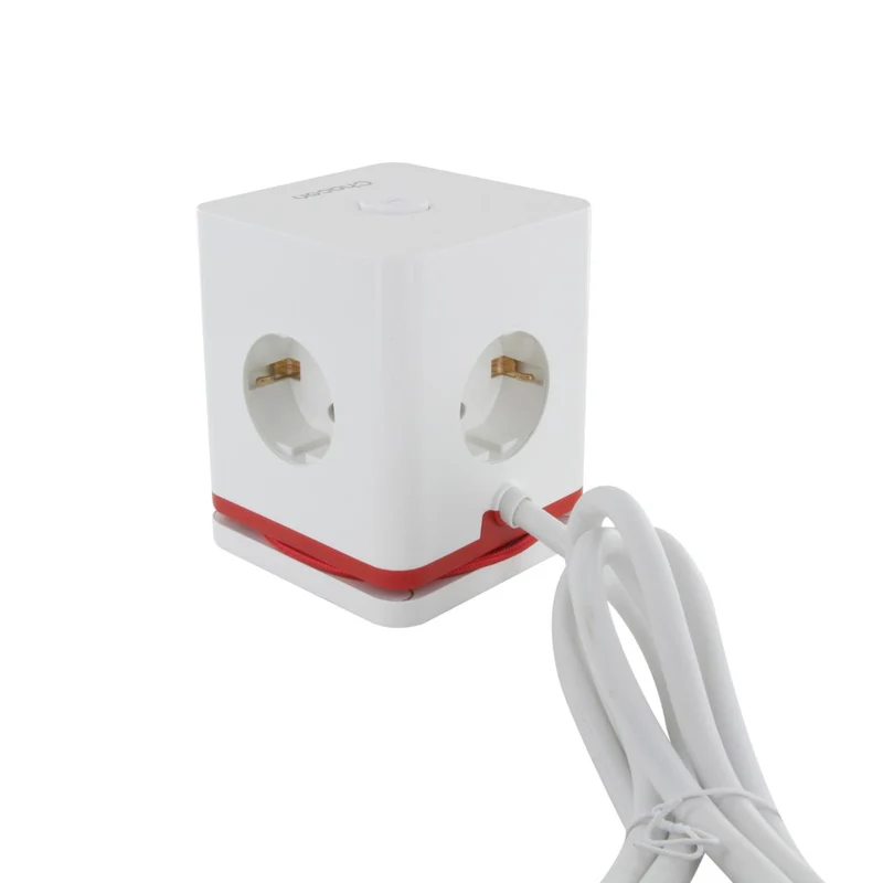 Bloc multiprise 3 prises + 4 ports USB - Quick Charge - Chacon