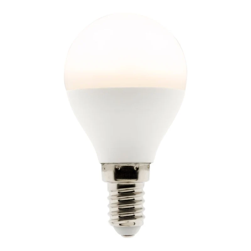 Ampoule LED sphérique E14 5,2W - Blanc chaud - 470lm 2700K - Zenitech