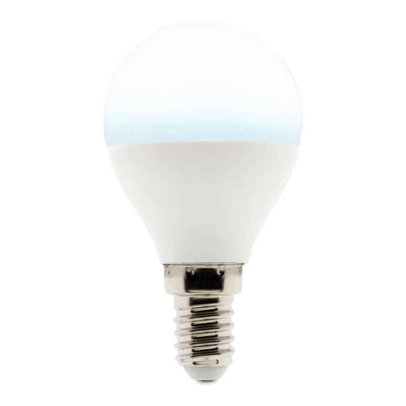Ampoule LED Sphérique E14 - 5W - Blanc froid - 400lm - 6500K - Zenitech