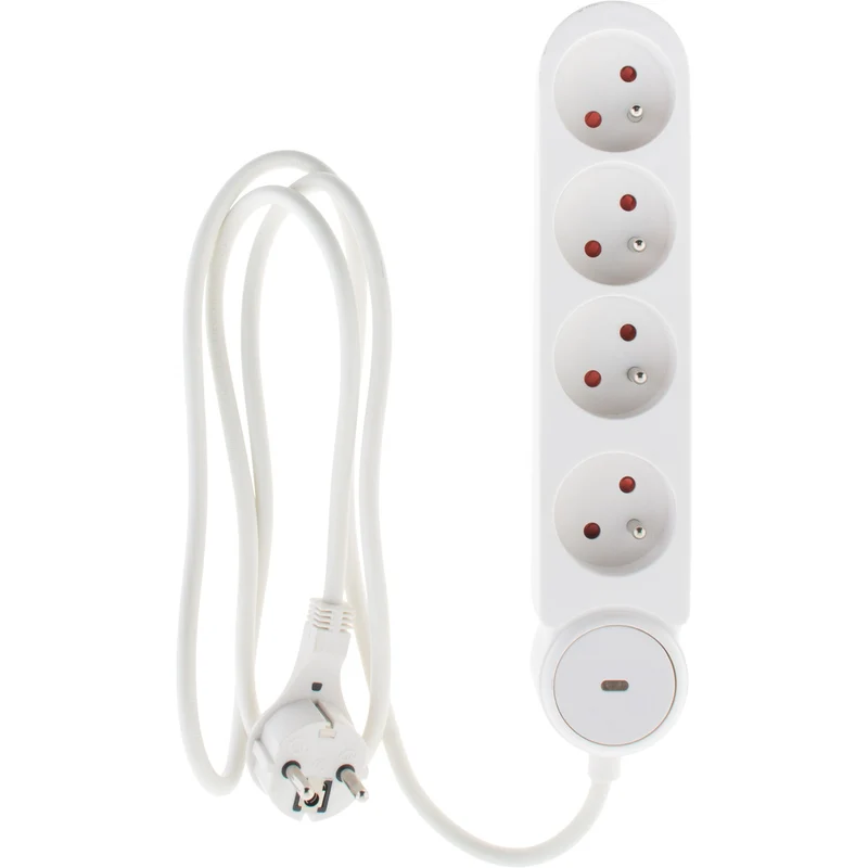 Bloc multiprise Iota 16A + interrupteur - Zenitech