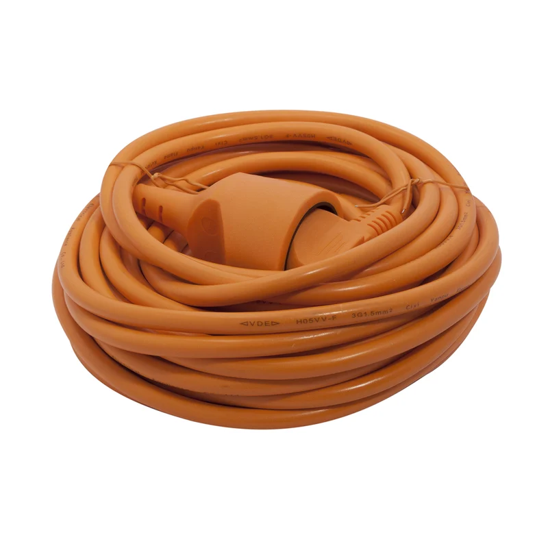 Prolongateur Schuko HO5VVF 3x1,5mm² - Chacon