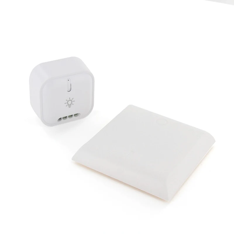 LED ronde magnétique 60lm + module d'éclairage On/Off sans fil + interrupteur Smart Pebble - DiO