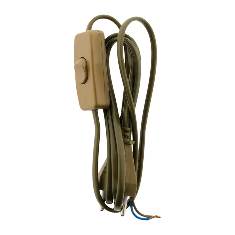 Cordon + interrupteur luminaire 1,5m - Zenitech
