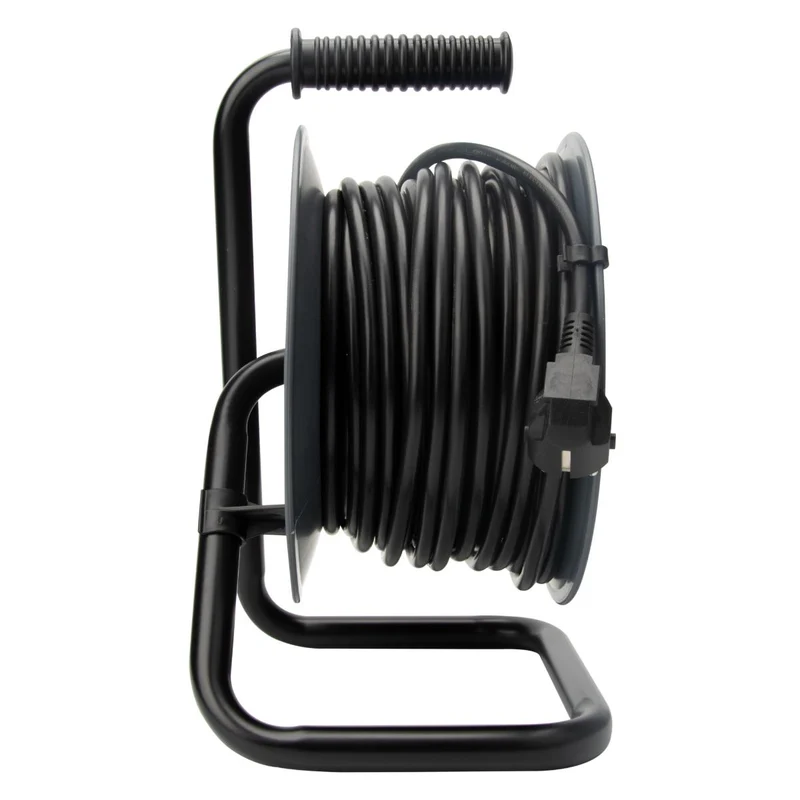 Enrouleur H05VV-F 4 prises 3G1,5 + coupe-circuit - Zenitech