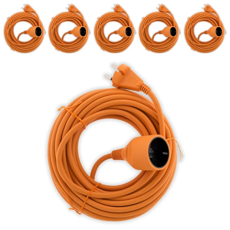Prolongateur sans terre 16A HO5VV-F 2x1,5mm² Zenitech
