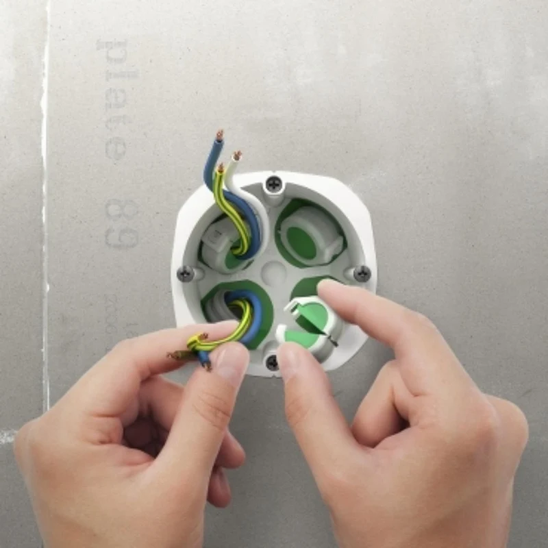 Boîte étanche Ø67mm prof. 47mm 1 poste - Multifix Air - Schneider
