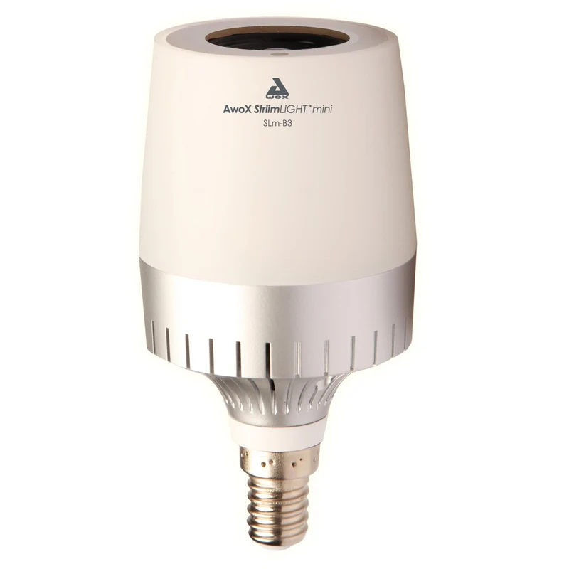 Ampoule LED Bluetooth E14 + enceinte avec télécommande - Chacon