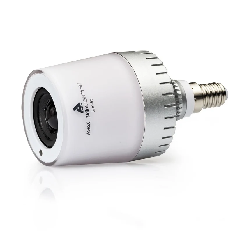 Ampoule LED Bluetooth E14 + enceinte avec télécommande - Chacon