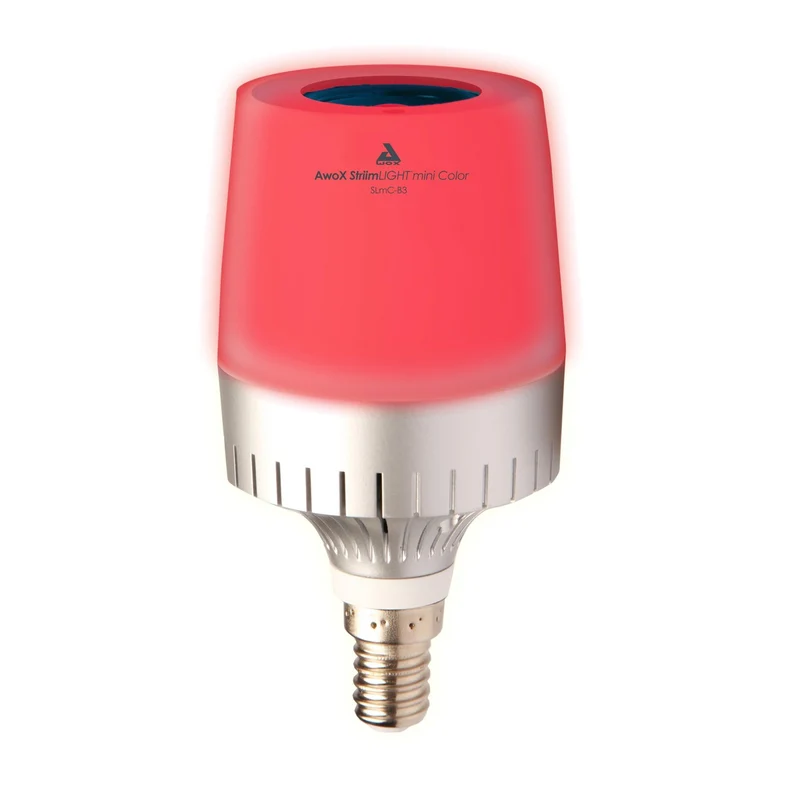 Ampoule LED E14 Bluetooth + enceinte avec télécommande - Chacon