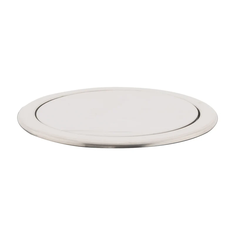 Multiprise encastrable Schuko 3 prises + 2 USB-A - Blanc/Noir - Otio