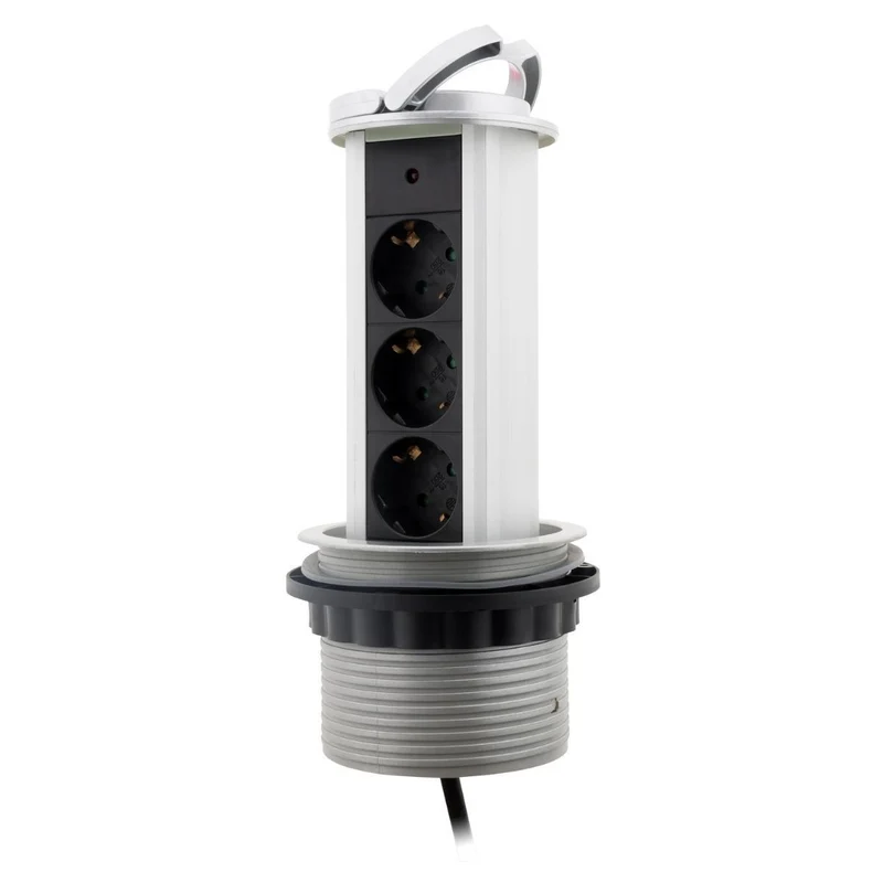 Multiprise encastrable cuisine Schuko 16A - Zenitech