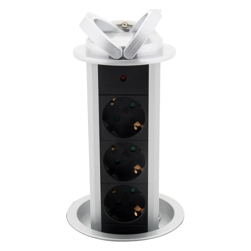 Multiprise encastrable cuisine Schuko 16A - Zenitech
