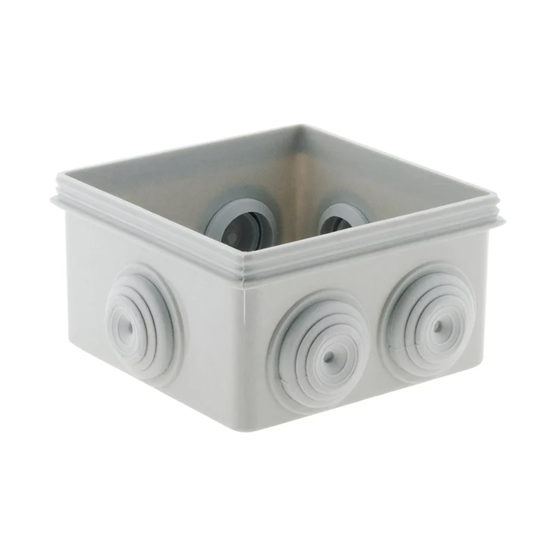 Lot de 6 boîtes de dérivation étanches IP55, entrée sans découpe - Zenitech