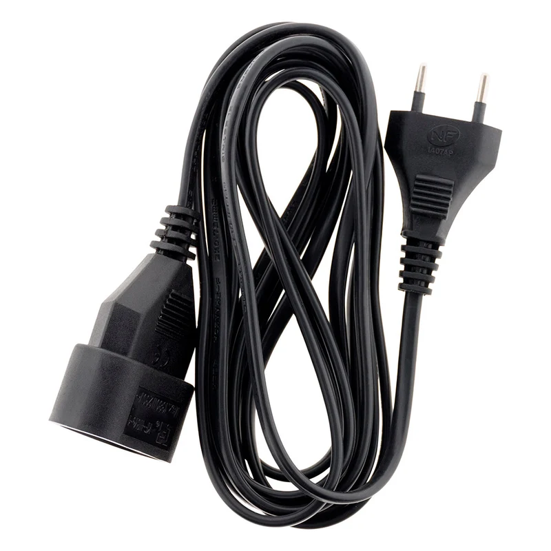 Rallonge 2 à 10m - HO3VVH2F 2x0,75mm² 6A - Zenitech