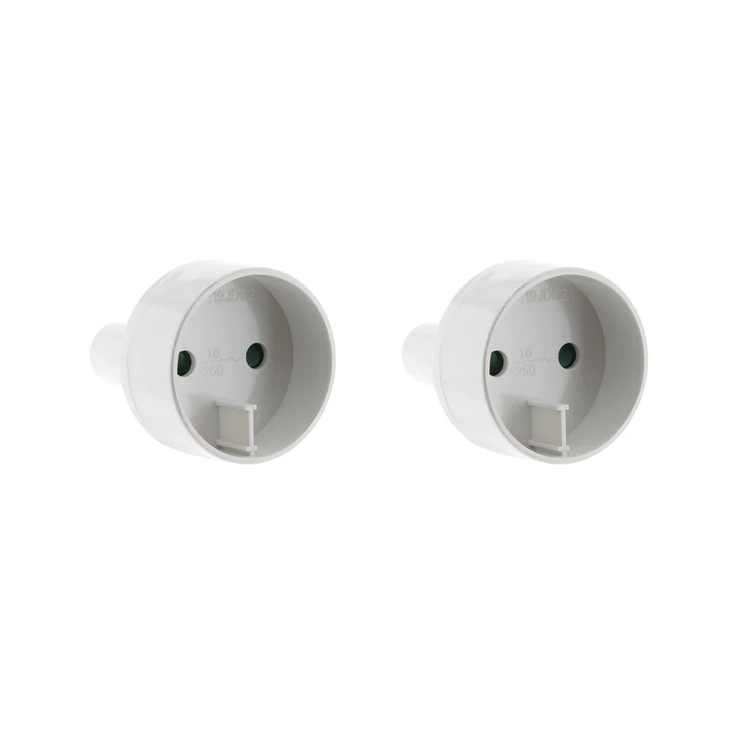 Adaptateur voyage USA/UE - blanc - Zenitech