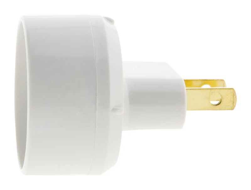 Adaptateur voyage USA/UE - blanc - Zenitech