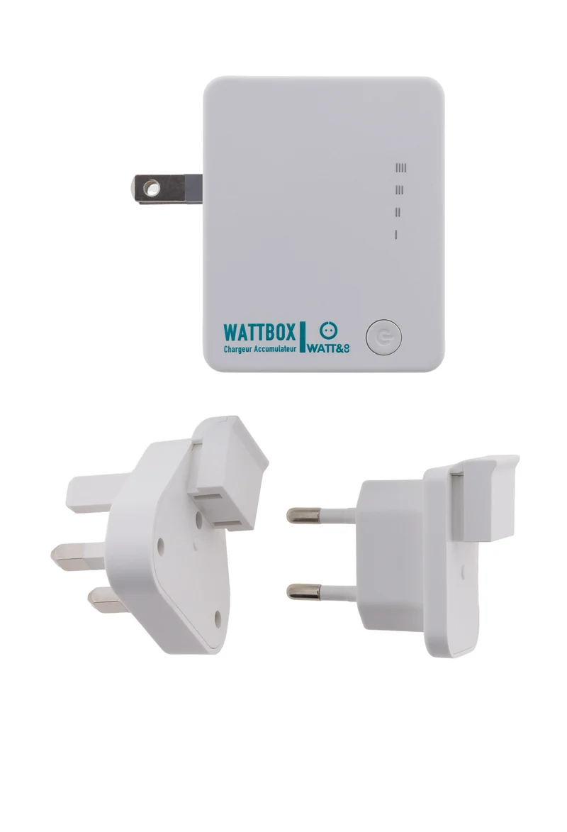 Chargeur USB universel + powerbank intégrée 2600 mAh - Watt and Co
