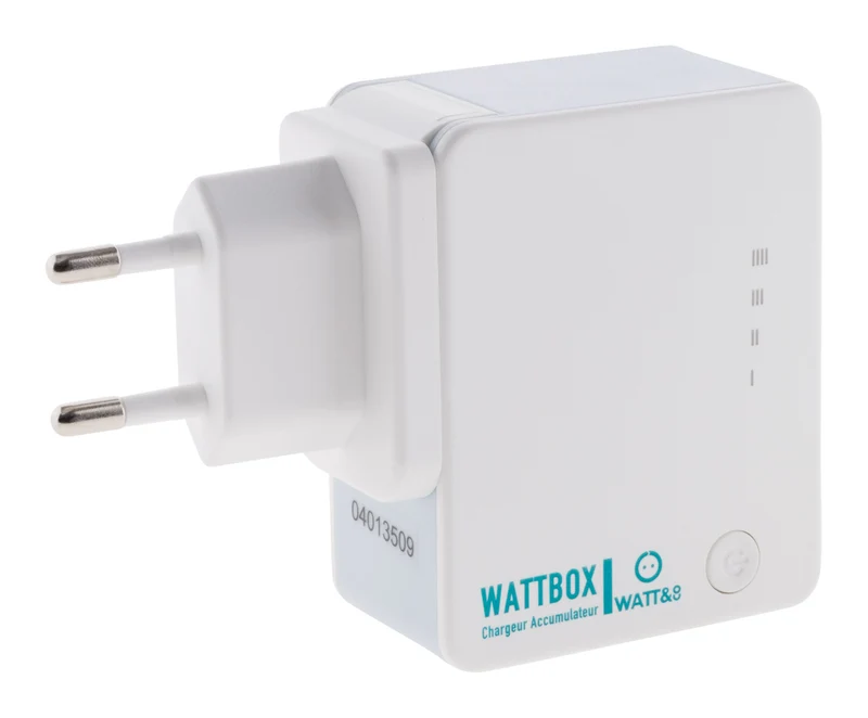 Chargeur USB universel + powerbank intégrée 2600 mAh - Watt and Co