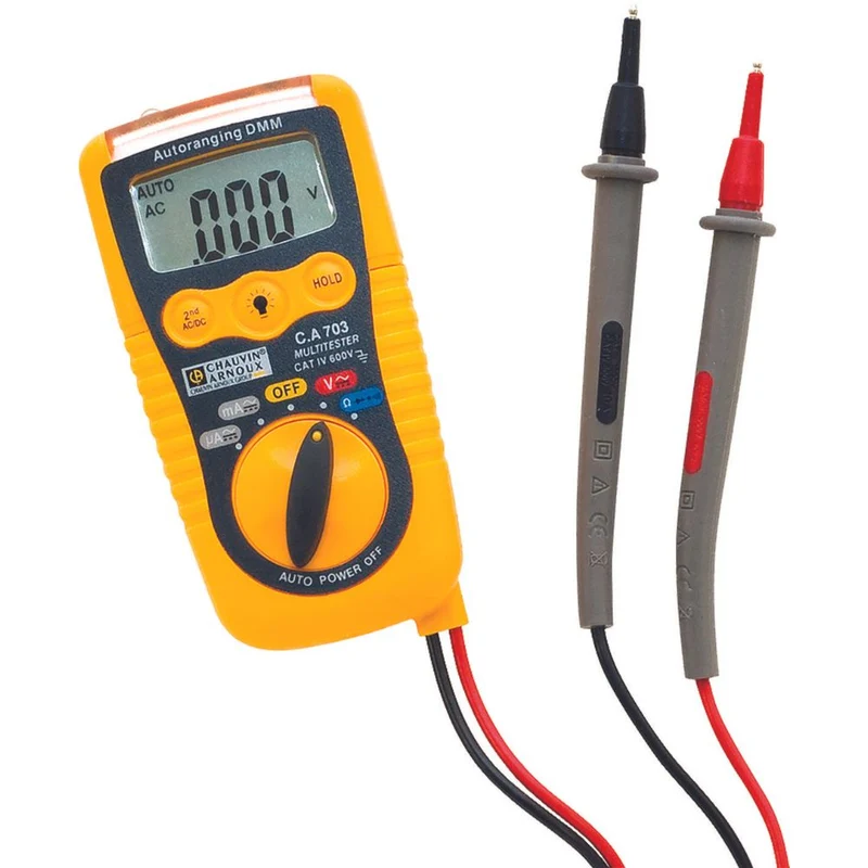 Multimètre et testeur de poche 600V - Chauvin Arnoux