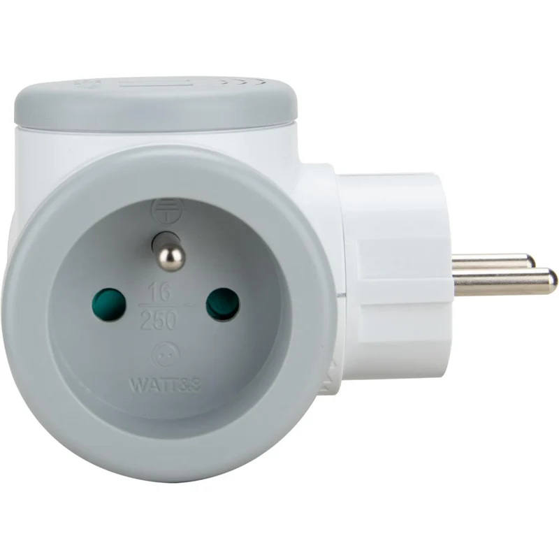 Biplite rotative design et compacte 16A + USB A/C - Watt and Co