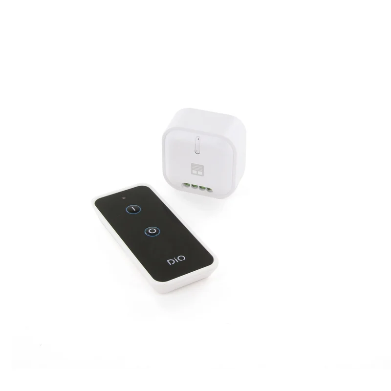 Set module volets + télécommande - 500W - Blanc et Noir - DiO