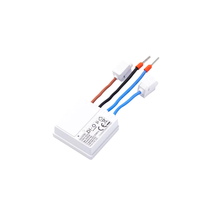 Micro module prise encastrée - 3500W - extra plat - Blanc - DiO