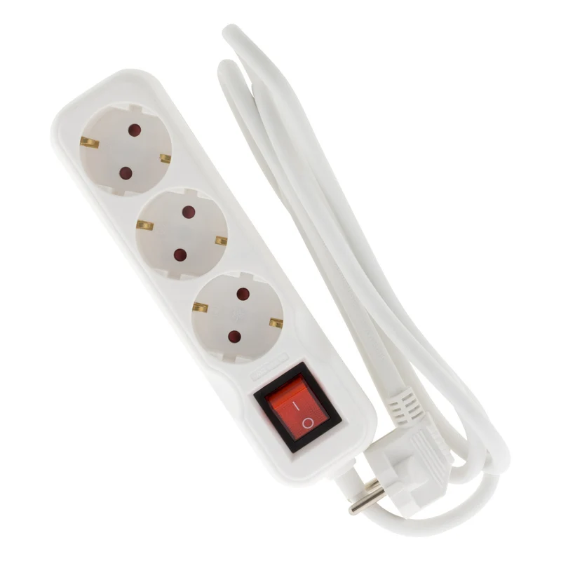 Multiprise Schuko 16A + interrupteur - Zenitech