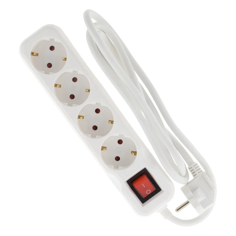 Multiprise Schuko 16A + interrupteur - Zenitech