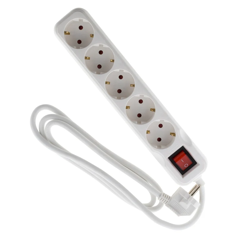 Multiprise Schuko 16A + interrupteur - Zenitech
