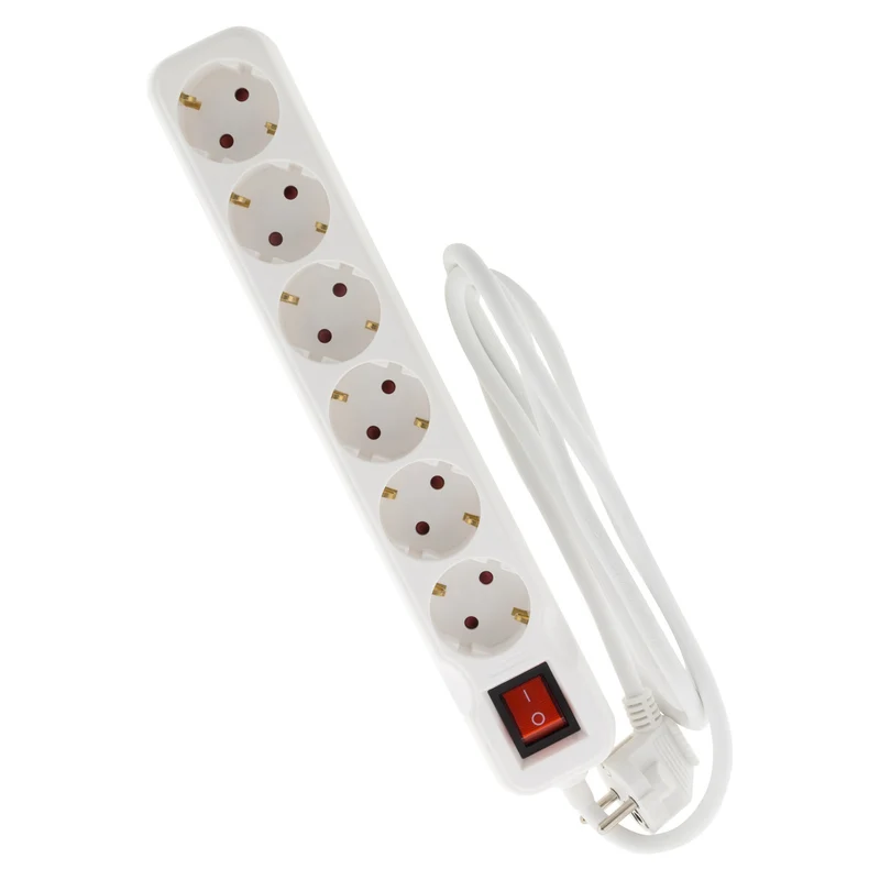 Multiprise Schuko 16A + interrupteur - Zenitech