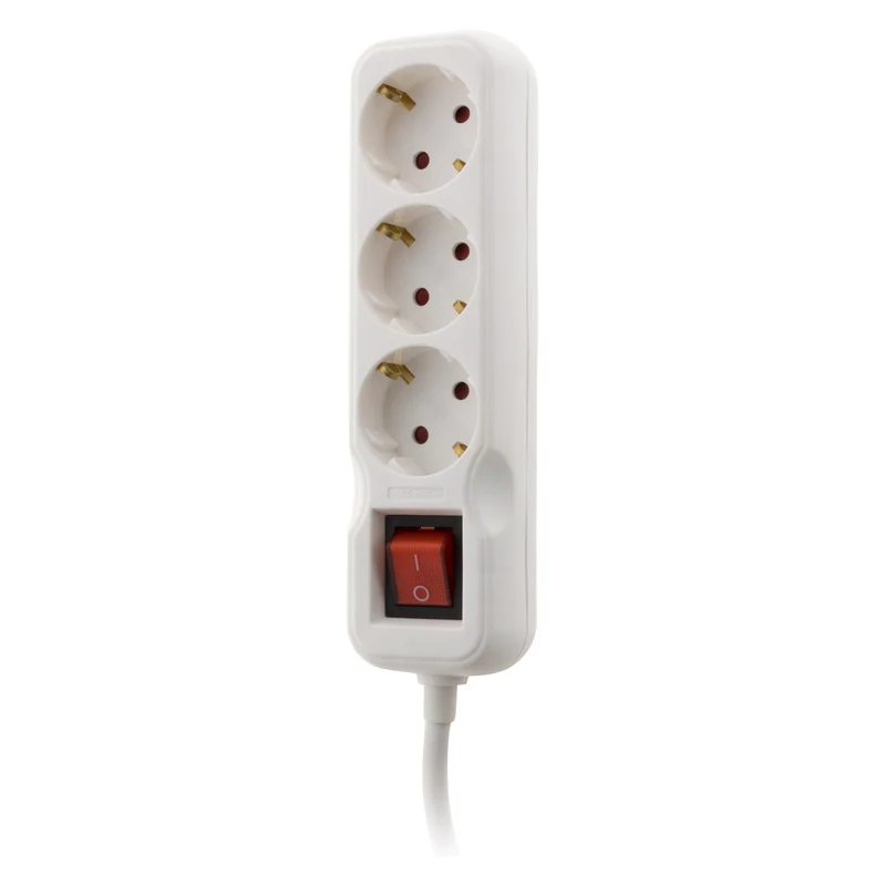 Multiprise Schuko 16A + interrupteur - Zenitech