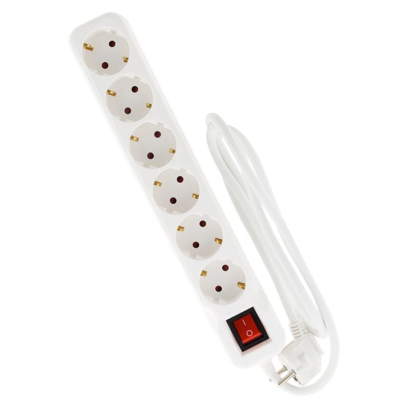 Multiprise Schuko 16A + interrupteur - Zenitech