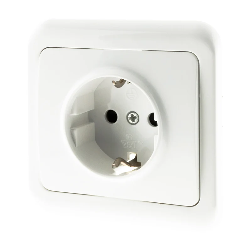 Prise encastrée Schuko 16A Antaria - Zenitech