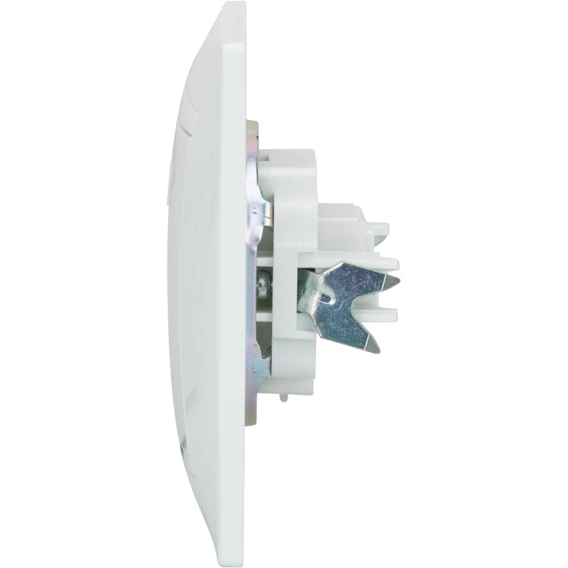 Prise RJ11 encastrée Zyna - Blanc - Zenitech