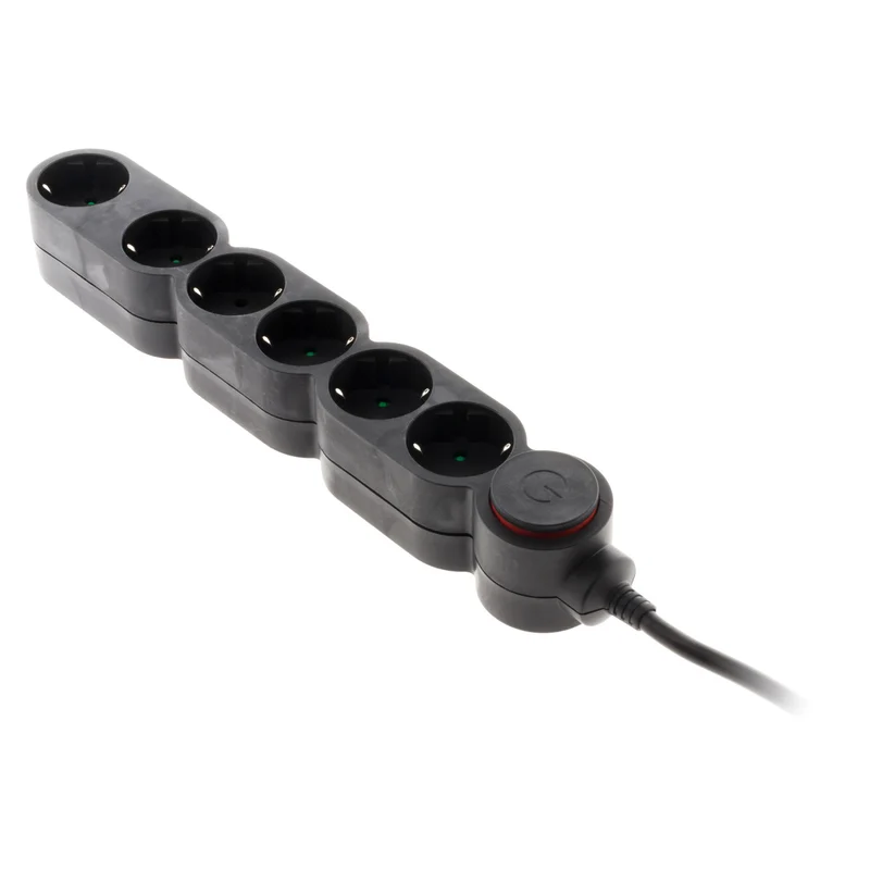 Multiprise Schuko 16A et interrupteur - Zenitech