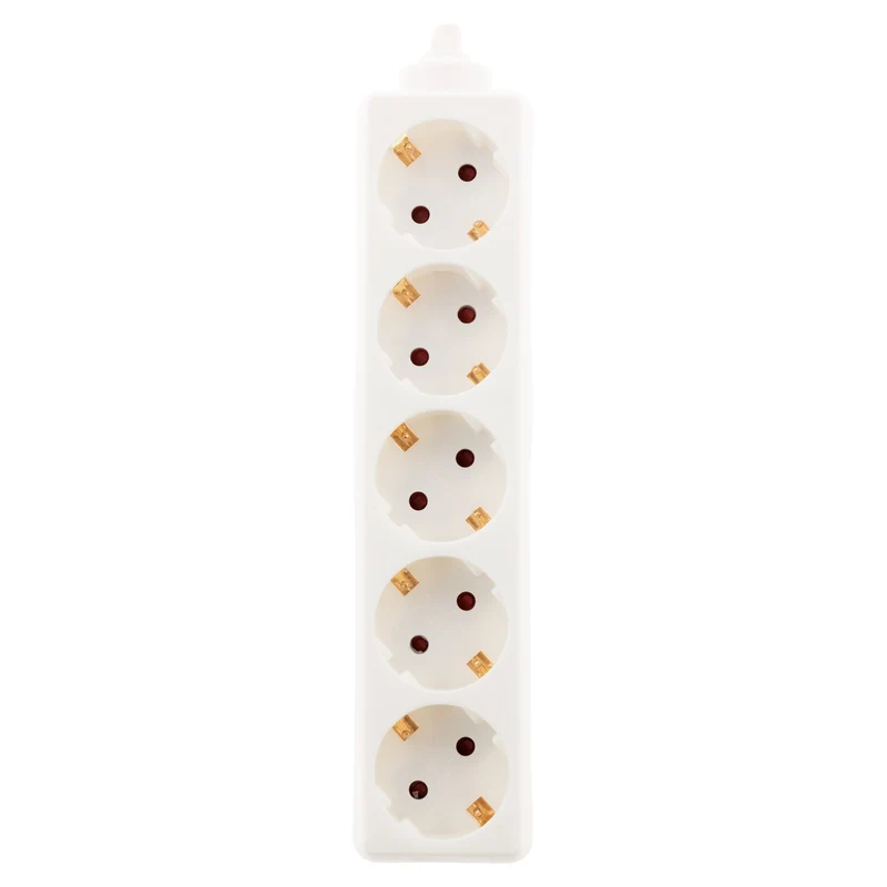Multiprise Schuko 16A sans câble - blanc - Zenitech