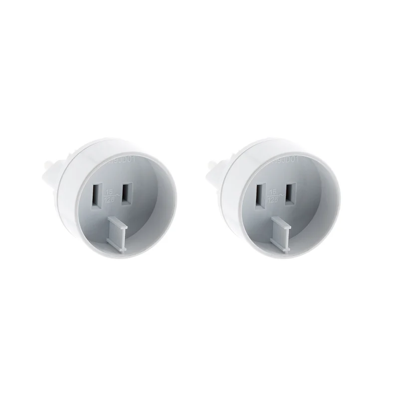 Adaptateur voyage UE/USA - blanc - Zenitech