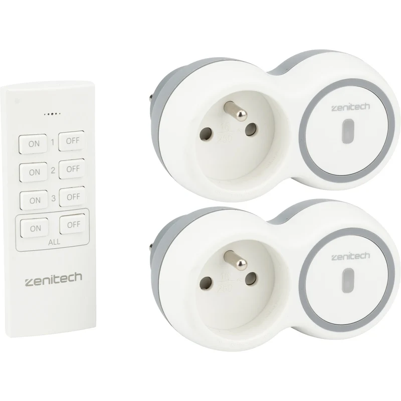 Pack de prises + télécommande Bolea - Zenitech
