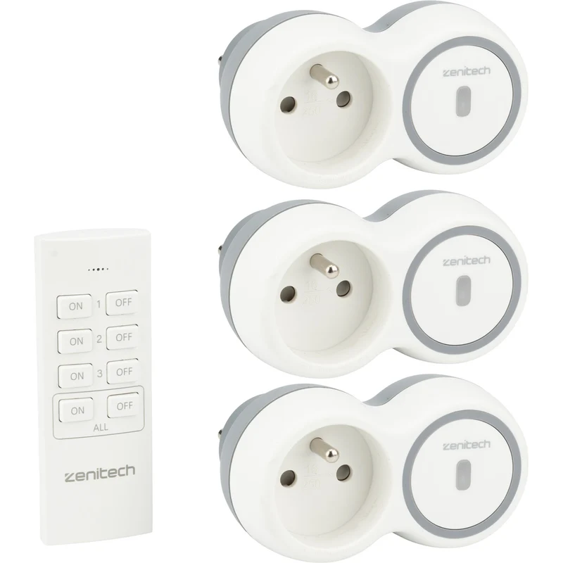 Pack de prises + télécommande Bolea - Zenitech