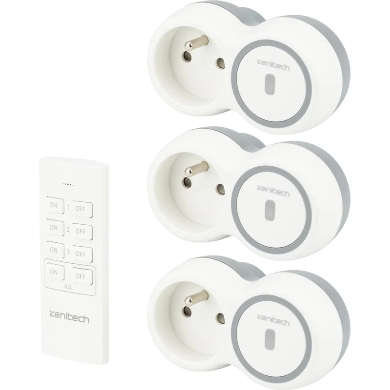 Pack de prises + télécommande Bolea - Zenitech