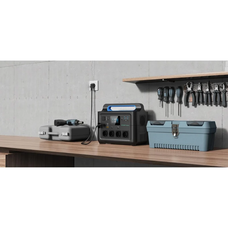 Station d'énergie nomade IZYWATT.home 1536Wh + mode EPS et charge solaire - Orium