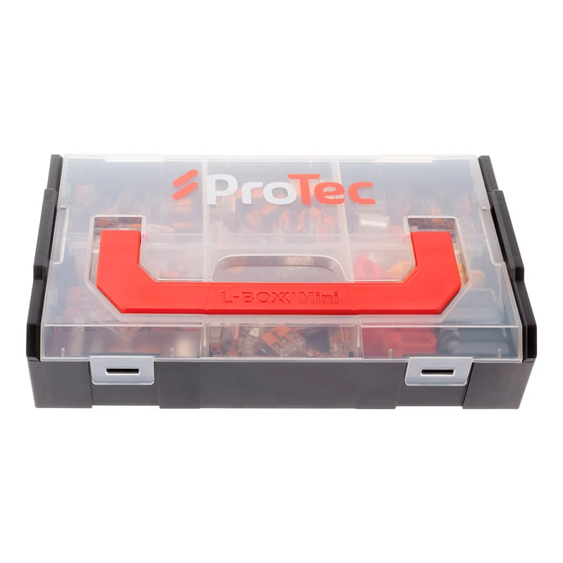 Valisette 150 bornes de connexion Wago In Line S221 + 7 Gelbox - Protec