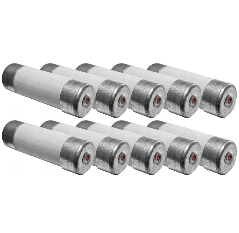 Fusibles céramique 8,5x 31,5 20A à voyant NF - Zenitech