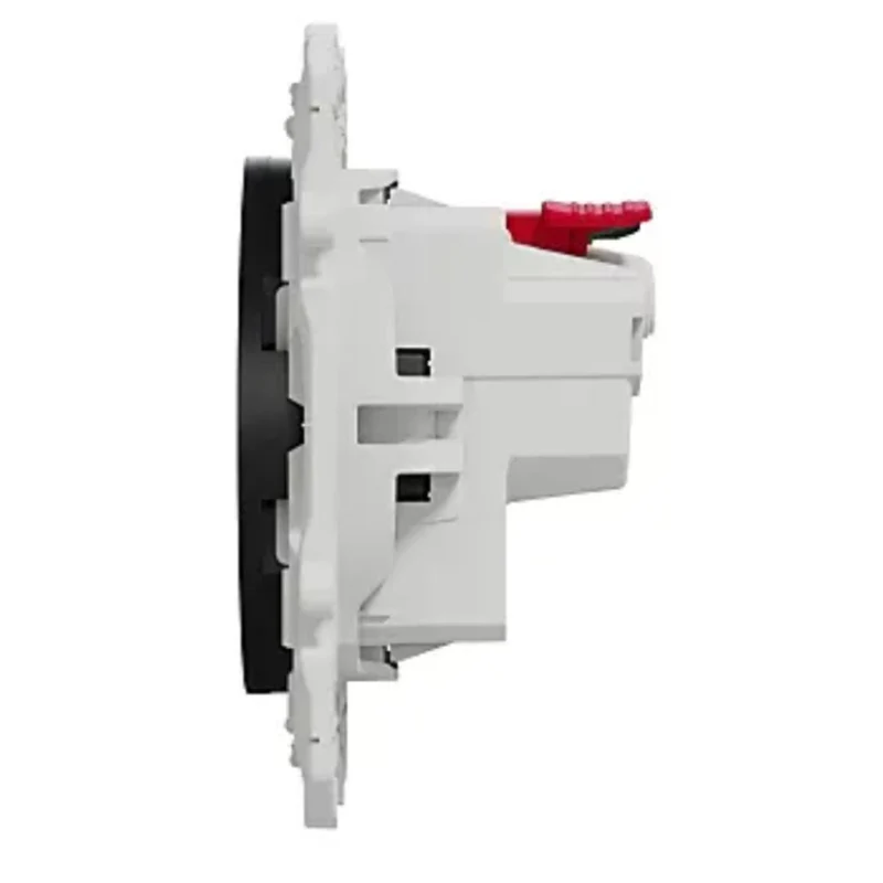 Prise affleurante 2P+T 16A Odace - Schneider