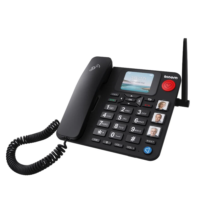Téléphone fixe mobile FX1 4G + fonction SOS +Wi-Fi - Binom