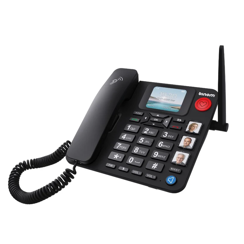Téléphone fixe mobile FX1 4G + fonction SOS +Wi-Fi - Binom