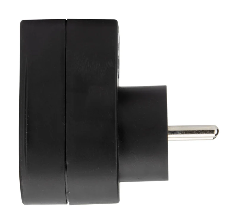 Parafoudre 1 prise simple - Noir - Zenitech