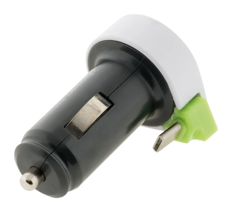 Chargeur voiture + câble USB-C + 2 USB - Q2 Power
