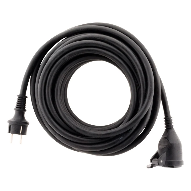 Prolongateur pour chantier HO7RN-F 16A 3G2,5mm² 10m - Noir - Zenitech